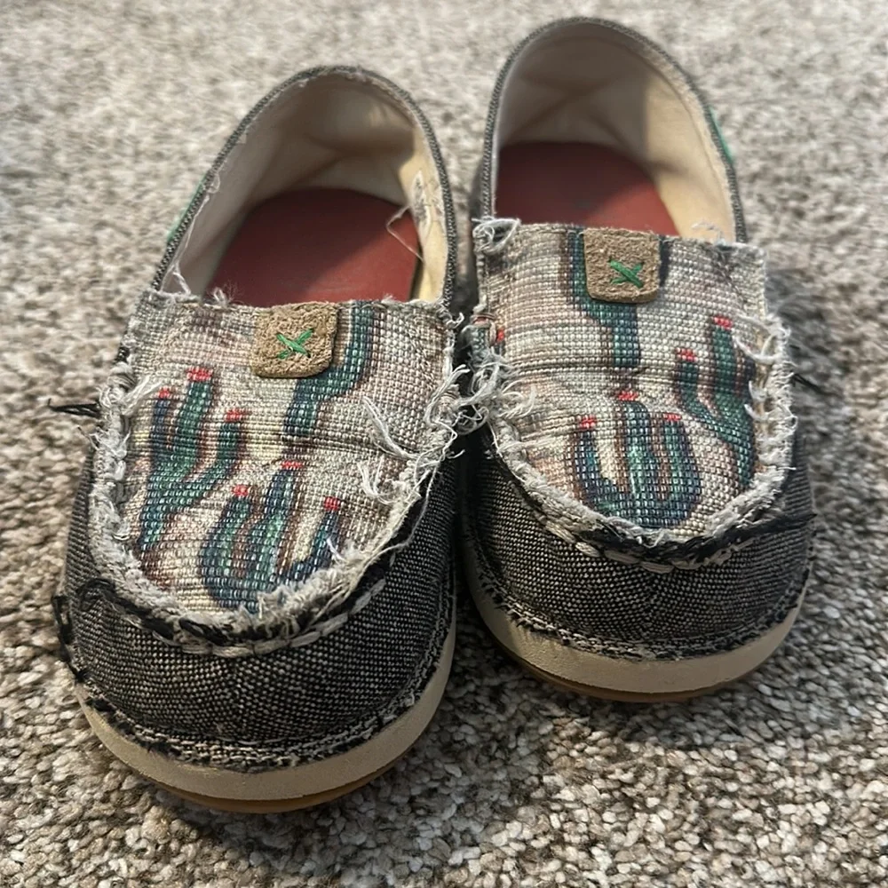 Twisted X Cactus slip on loafer shoes